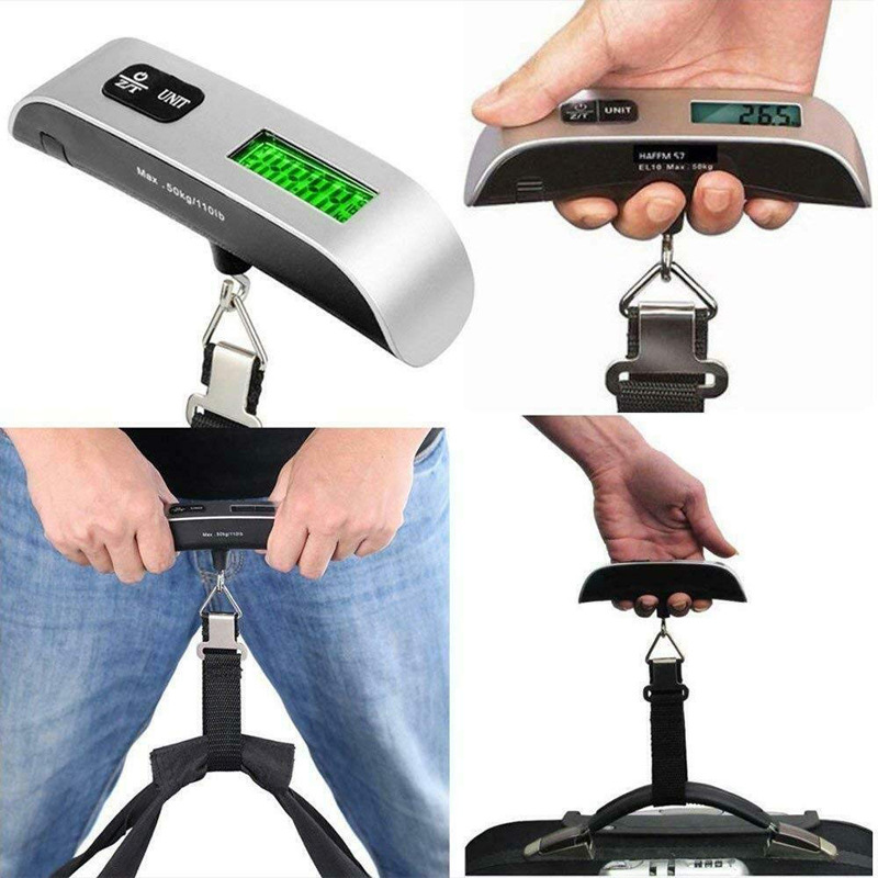 110lb/50kg Portable Scale Digi - Travel Accessories Electronics 评论和价格