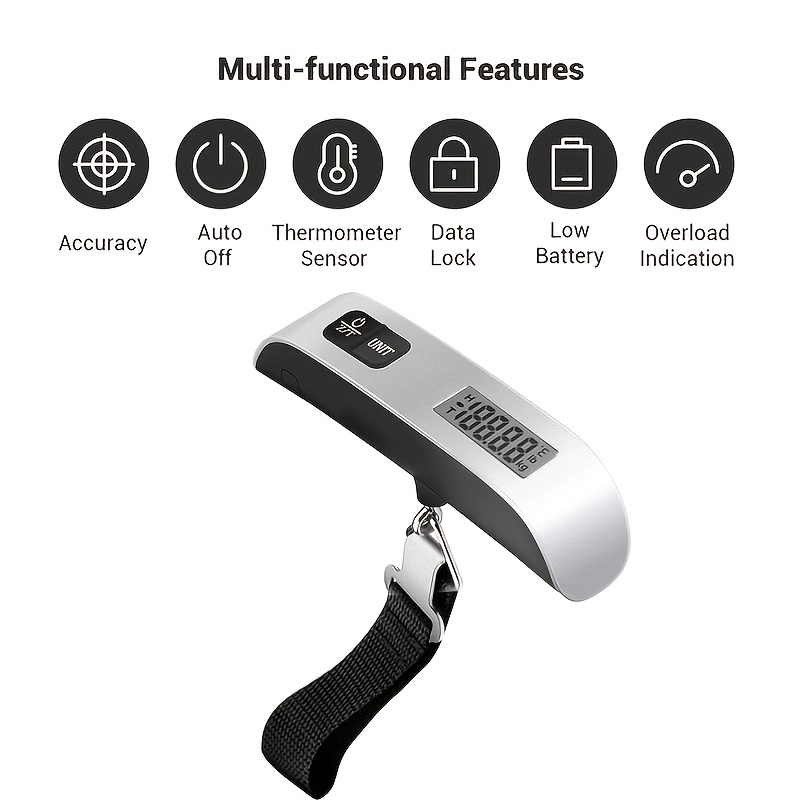 110lb/50kg Portable Scale Digi - Travel Accessories Electronics 评论和价格