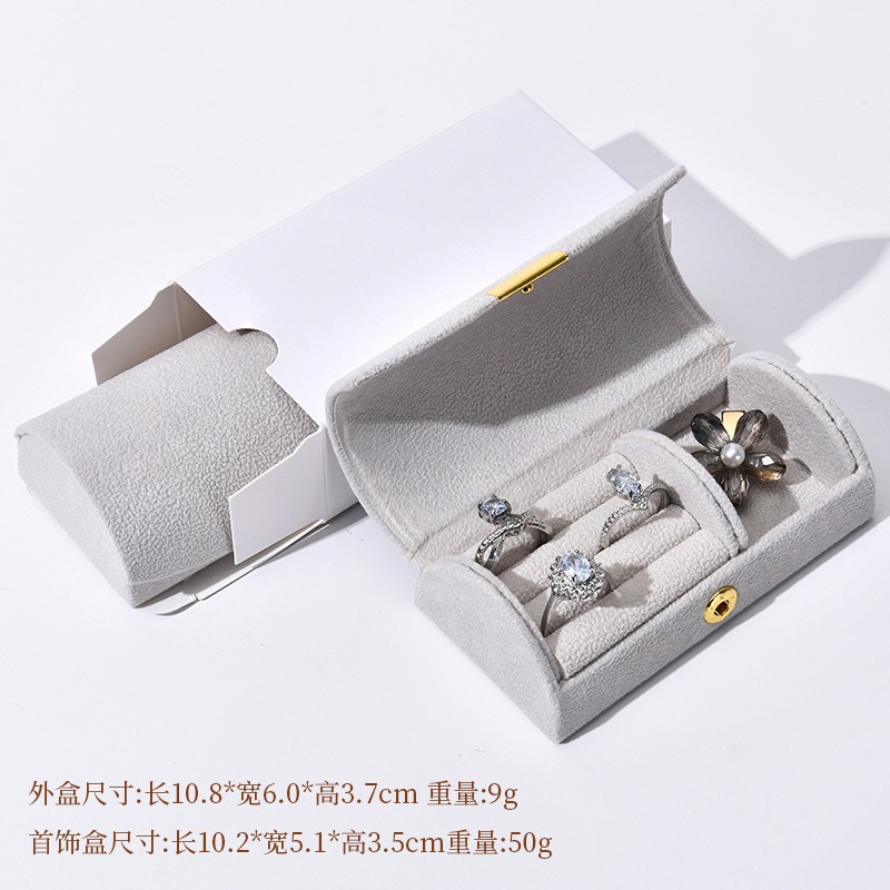 Portable Travel Velvet Jewelry - Accessories Travel Jewelry Box 评论和价格