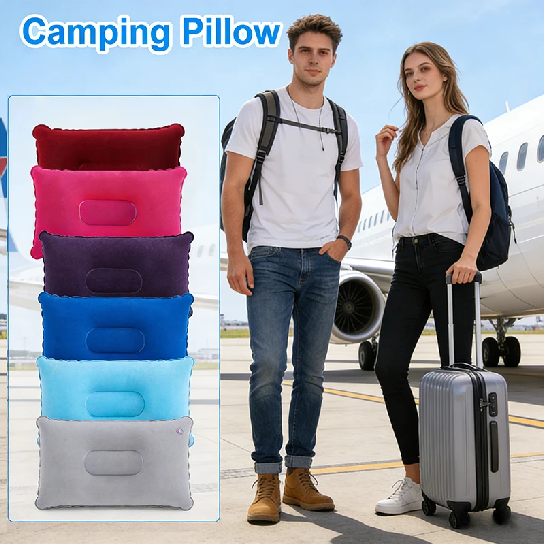 2Pcs Inflatable Travel Pillows - Travel Accessories Pillow 评论和价格