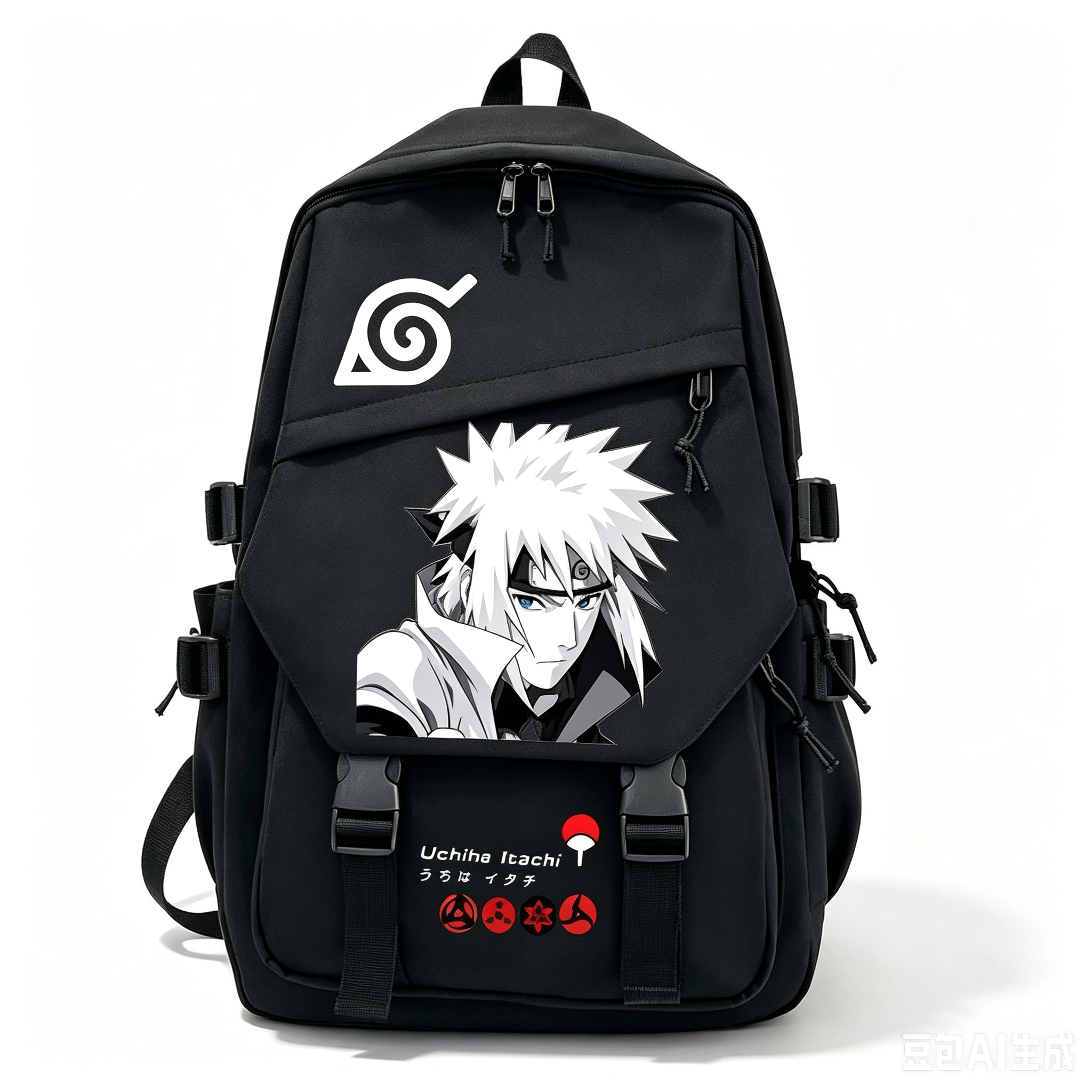 NARUTO Cartoon Backpack Two-di - Travel Accessories In Japan 评论和价格
